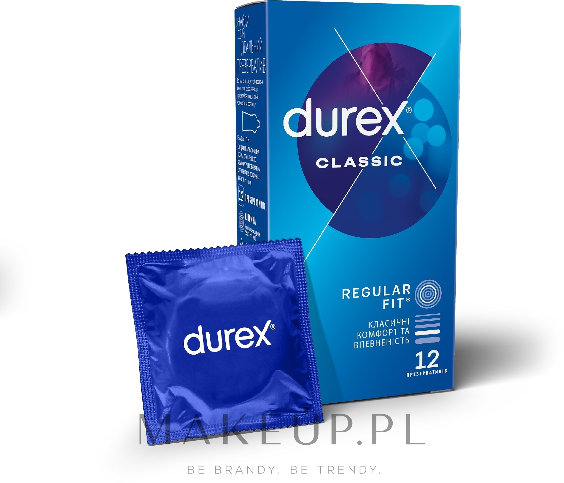 Prezerwatywy klasyczne, 12 szt. - Durex Classic — Zdjęcie 12 szt.