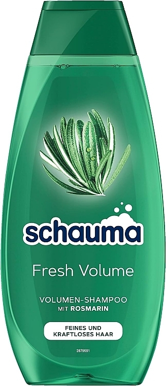 Szampon do włosów cienkich i słabych - Schauma Herbs & Volume Shampoo — Zdjęcie N1