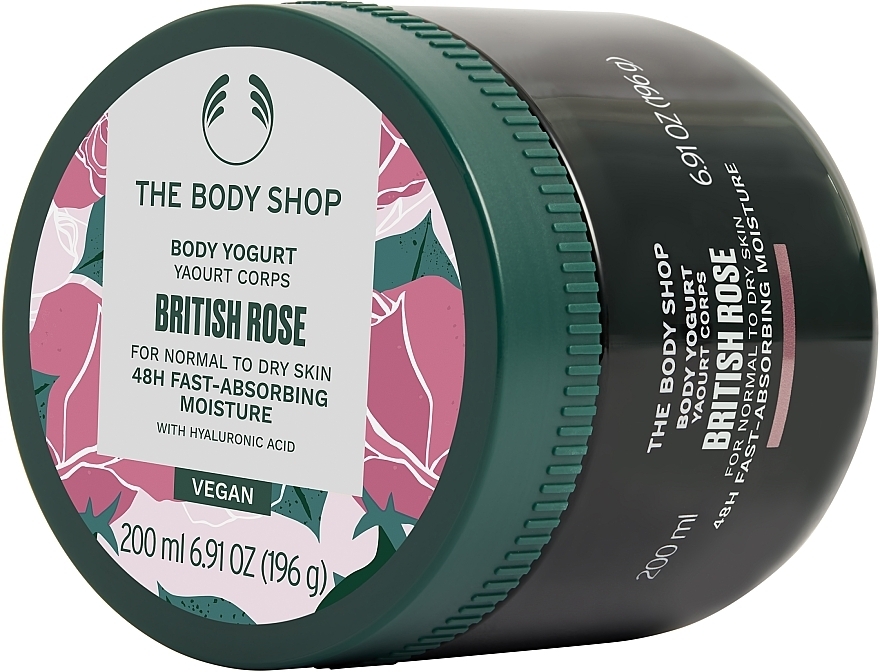 Jogurt do ciała British rose - The Body Shop British Rose Body Yogurt — Zdjęcie N2