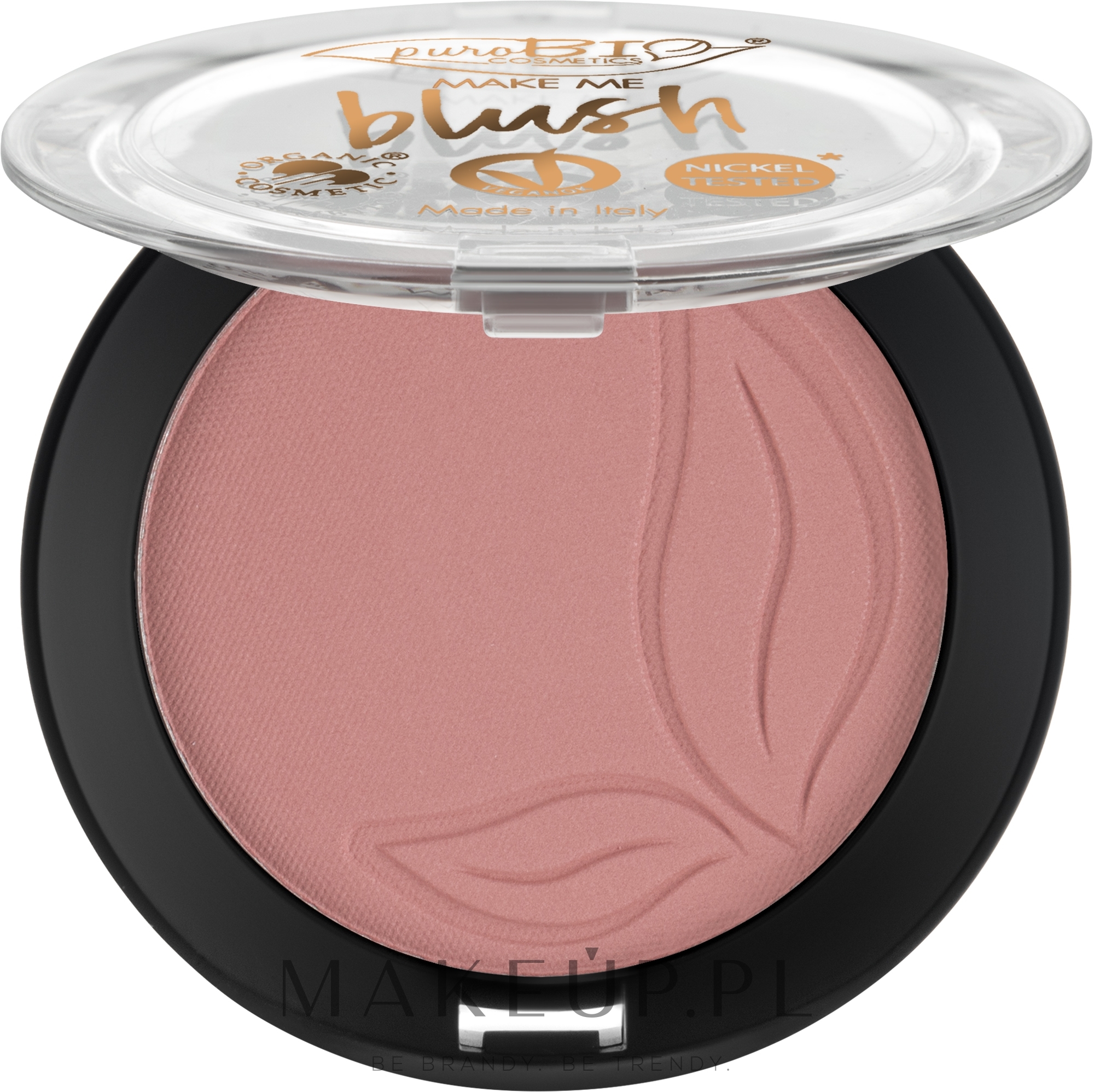 Kompaktowy róż do policzków - PuroBio Cosmetics Compact Blush — Zdjęcie 01