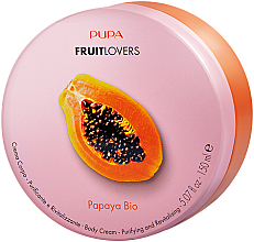 Krem do ciała z ekstraktem z papai - Pupa Fruit Lovers Body Cream  — Zdjęcie N1