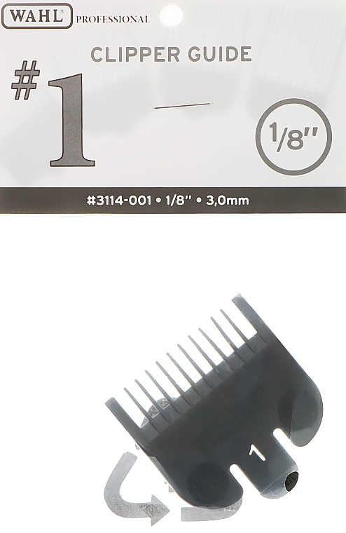 Nakładka do maszynki do strzyżenia włosów nr 1-3 mm , 03114-001	 - Wahl — Zdjęcie N1