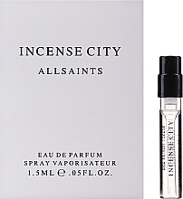 Allsaints Incense City - Woda perfumowana (próbka) — Zdjęcie N1