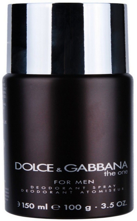 Dolce & Gabbana The One For Men - Dezodorant — Zdjęcie N1