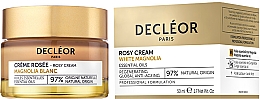 Silnie odmładzający krem do cery dojrzałej - Decleor White Magnolia Mature Skin Rosy Cream — Zdjęcie N3