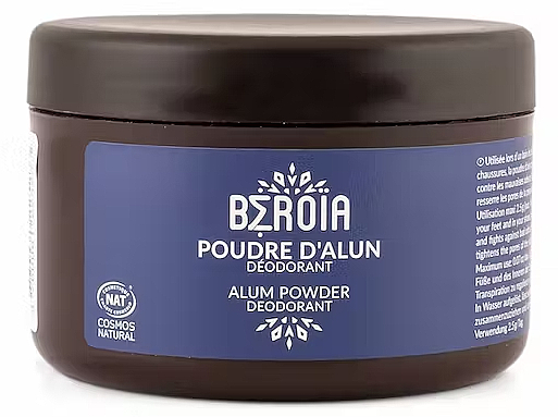 Naturalny dezodorant do stóp - Beroia Alum Powder Deodorant  — Zdjęcie N1