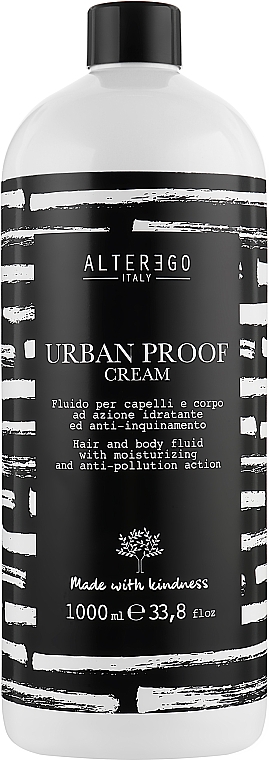 Krem-fluid z węglem drzewnym do każdego rodzaju włosów - Alter Ego Urban Proof Cream — Zdjęcie N1