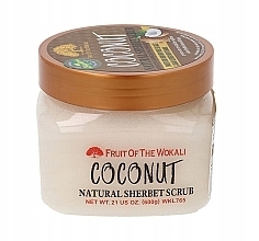 Naturalny peeling Kokos - Wokali Natural Sherbet Scrub Coconut — Zdjęcie N1