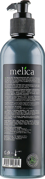 Balsam-odżywka z ekstraktem z bambusa do włosów farbowanych - Melica Hair Balsam — Zdjęcie N2