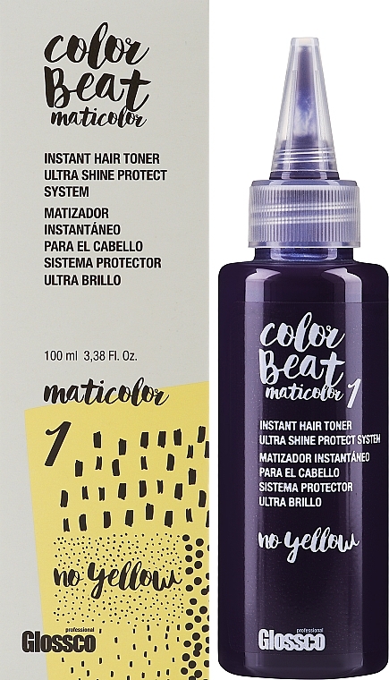 Toner do włosów - Glossco Color Maticolor — Zdjęcie N2