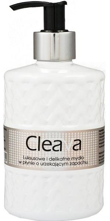 Mydło w płynie do rąk - Cleava White Soap — Zdjęcie N1