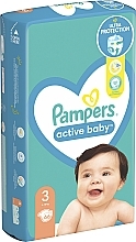 Pampers Active Baby 3 pieluchy (6-10 kg), 66 szt. - Pampers — Zdjęcie N11