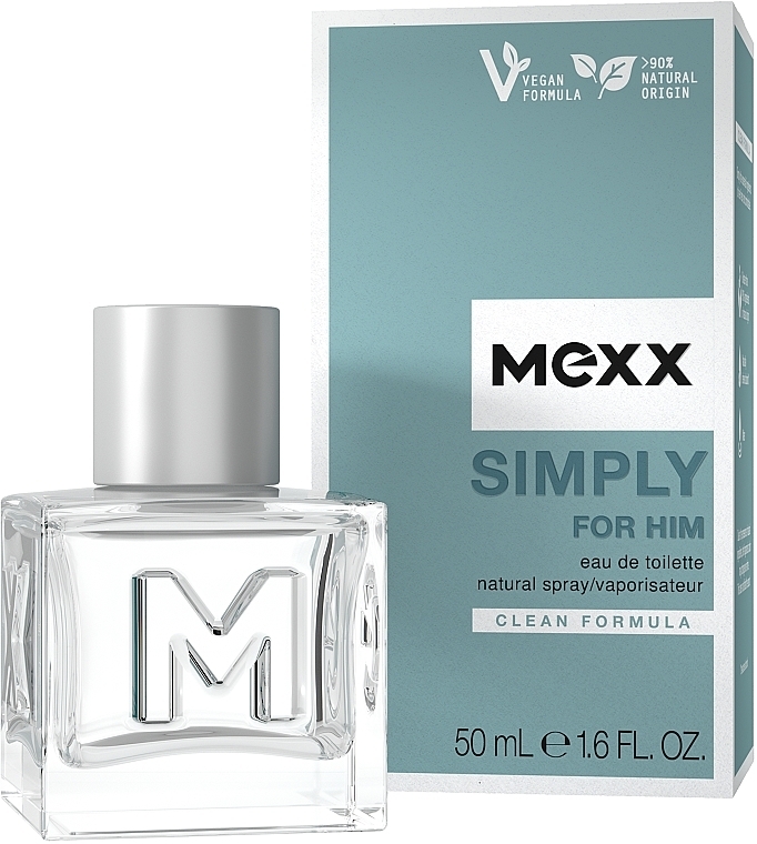 Mexx Simply For Him Eau - Woda toaletowa dla mężczyzn — Zdjęcie N4