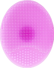 Kup Silikonowa szczoteczka do mycia twarzy, 344, różowa - Deni Carte