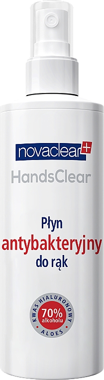Antybakteryjny płyn do rąk - Novaclear Hands Clear — Zdjęcie N2