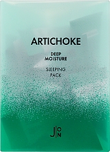 Kup Nawilżająca maseczka do twarzy z ekstraktem z karczocha na noc - J:ON Artichoke Deep Moisture Sleeping Pack (mini produkt)	