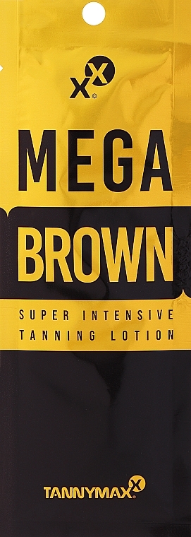 Balsam do opalania - Tannymaxx Mega Brown Super Intensive Tanning Lotion (próbka) — Zdjęcie N1