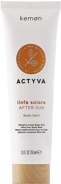 Balsam do ciała po opalaniu - Kemon Actyva Linfa Solare After Sun Body Balm — Zdjęcie N1