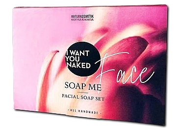 Zestaw Soap Me - I Want You Naked Facial Soap Set (soap/3*30g) — Zdjęcie N1