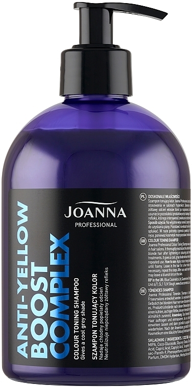 PRZECENA! Szampon do włosów rewitalizujący kolor - Joanna PROFESSIONAL COLOR BOOST KOMPLEK * — Zdjęcie N1