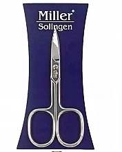 Nożyczki do paznokci, srebrne, 9 cm - Miller Solingen — Zdjęcie N1