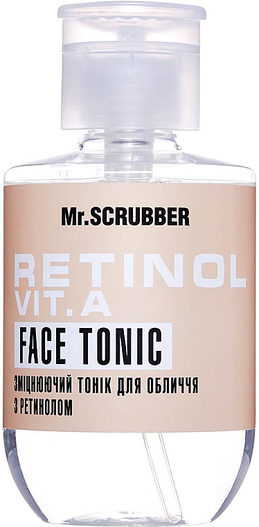 Wzmacniający tonik do twarzy z retinolem - Mr.Scrubber Face ID. Retinol Vit.A Face Tonic — Zdjęcie N1