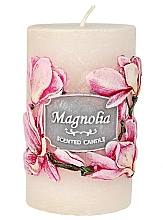 Kup Świeca dekoracyjna, 7 x 11,5 cm, biała - Artman Garden Magnolia Candle