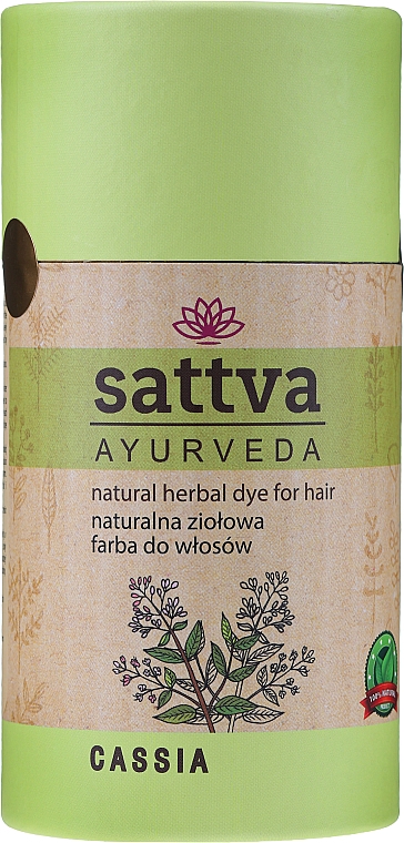 Naturalna ziołowa farba do włosów - Sattva Ayurveda — Zdjęcie N7