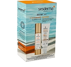 Zestaw - SesDerma Laboratories C-Vit Radiance & Repaskin (fluid/50ml + cr/50ml) — Zdjęcie N3