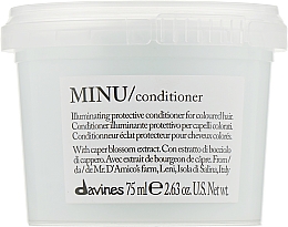 Kup Rozświetlająca i ochronna odżywka do włosów farbowanych - Davines Minu Conditioner