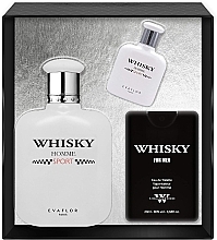 Evaflor Whisky Sport - Zestaw (edt 100 ml + edt 20 ml + edt 7,5 ml) — Zdjęcie N1