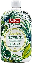 Kup Żel pod prysznic z ekstraktem z bambusa - Milva Sensitive Shower Gel With Bamboo Extract