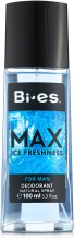 Dezodorant w atomizerze dla mężczyzn - Bi-es Max Ice Freshness — Zdjęcie N1