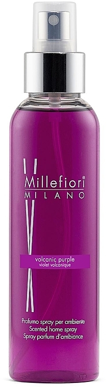 Zestaw zapachowy Fioletowy wulkan - Millefiori Milano Natural Volcanic Purple Home Spray — Zdjęcie N1