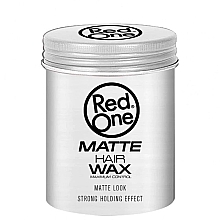 Kup Wosk do stylizacji włosów - RedOne Matt Hair Wax White