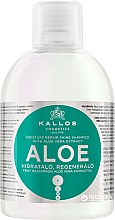 Kup PRZECENA! Aloesowy szampon nawilżająco-regenerujący do włosów suchych i łamliwych - Kallos Cosmetics Aloe Vera Full Repair Shampoo*