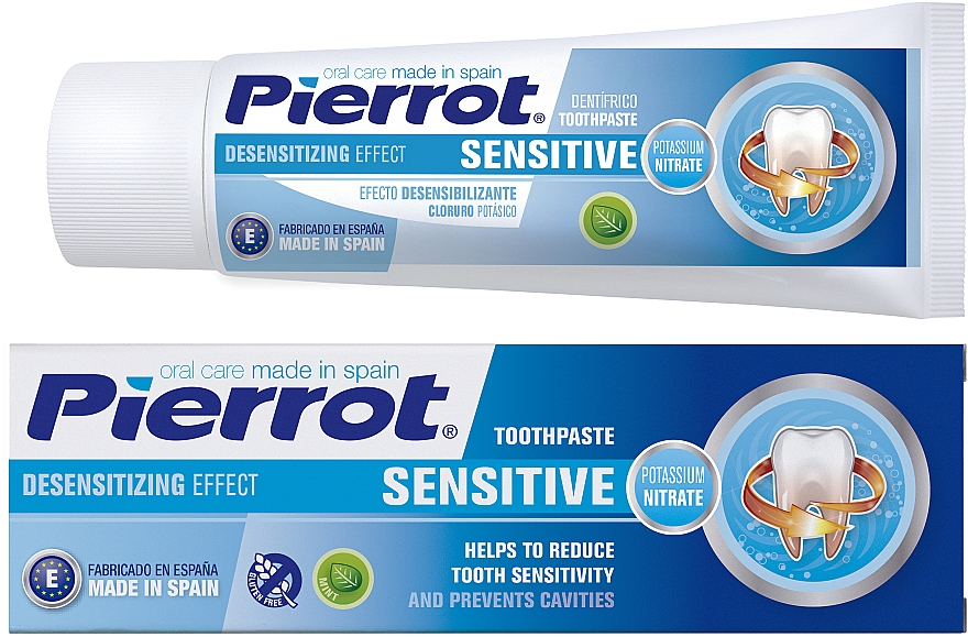Pasta do wrażliwych zębów - Pierrot Sensitive Toothpaste