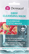 Kup Głęboko oczyszczająca maseczka do twarzy na tkaninie - Dermacol 3D Deep Cleansing Mask