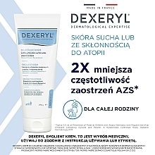 Krem ochronny do skóry przeznaczony do leczenia objawów i dolegliwości związanych z suchością skóry - Pierre Fabre Dermatologie Dexeryl Emollient Cream — Zdjęcie N11