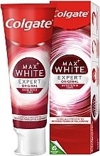 Pasta do zębów z profesjonalnym składnikiem wybielającym - Colgate Max White Expert Original — Zdjęcie N2