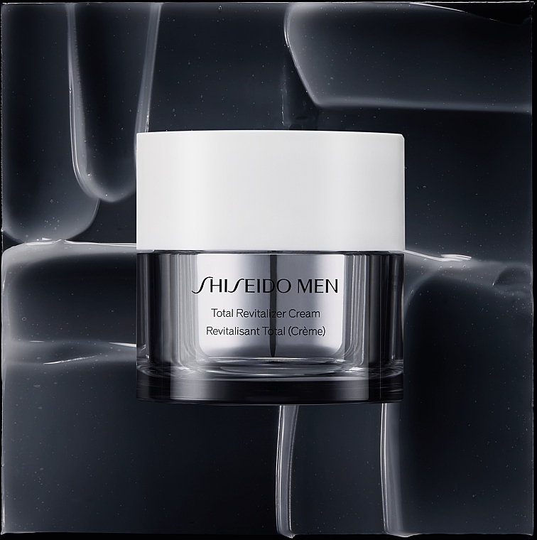 Przeciwstarzeniowy krem rewitalizujący do twarzy - Shiseido Men Total Revitalizer Cream — Zdjęcie N6