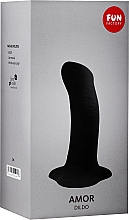 Kompaktowe dildo, czarne - Fun Factory Amor — Zdjęcie N2