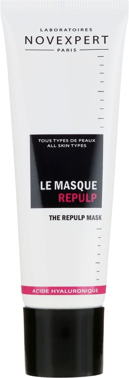 Maska do twarzy z kwasem hialuronowym - Novexpert Hyaluronic Acid The Repulp Mask — Zdjęcie N1