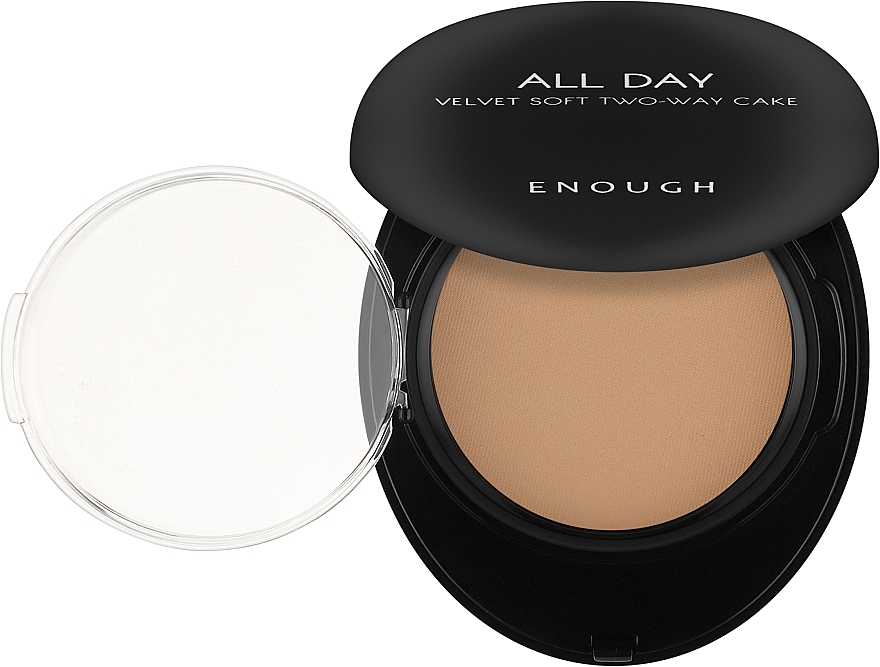 Puder do twarzy - Enough All Day Velvet Soft Two-Way Cake SPF 28 PA++  — Zdjęcie N1