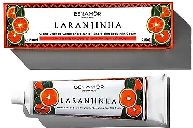 Mleczko do ciała z pomarańczą - Benamor Laranjinha Body Milk Cream — Zdjęcie N2