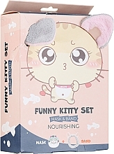 Kup PRZECENA! Zestaw - Mond'Sub Funny Kitty Set (f/mask/24ml + cosmetic/bandage/1szt) *