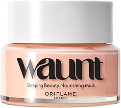 Odżywcza maska ​​do twarzy na noc - Oriflame Waunt Sleeping Beauty Nourishing Mask — Zdjęcie N1
