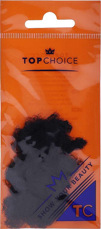 Siateczka do włosów, 3097, czarna - Top Choice — Zdjęcie N1