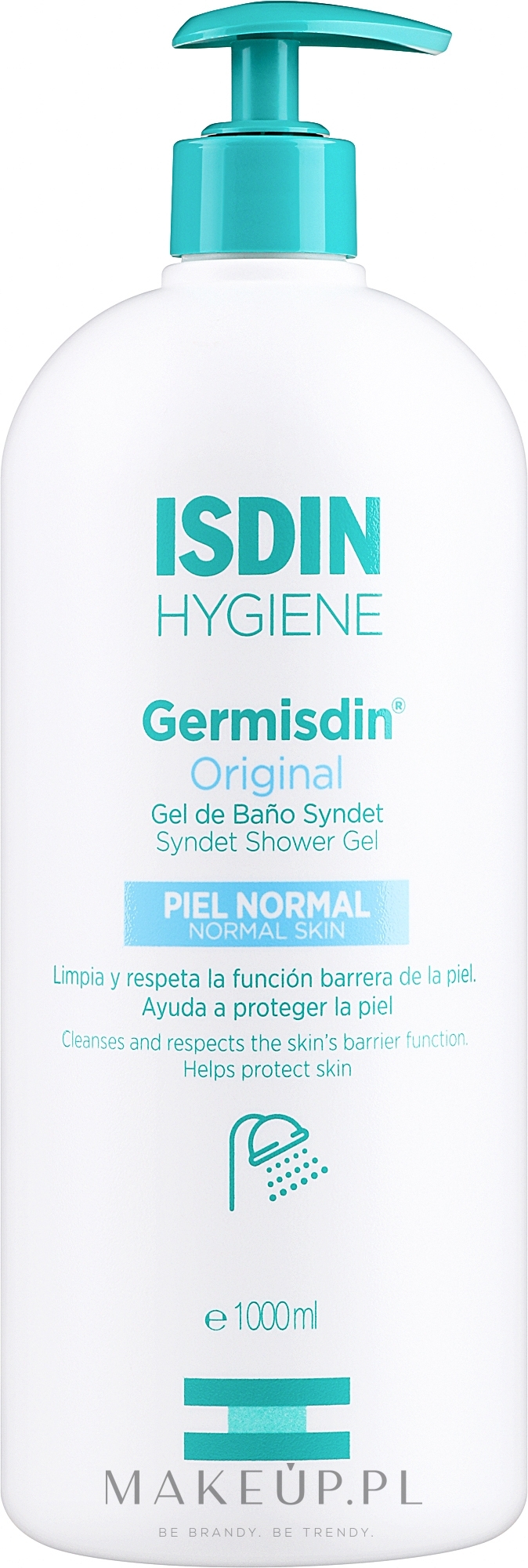 Żel pod prysznic - Isdin Germisdin Original Bath Gel — Zdjęcie 1000 ml