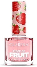 Oliwka do skórek Truskawka - Claresa Cuticle Oil Piece Of Fruit Strawberry — Zdjęcie N1